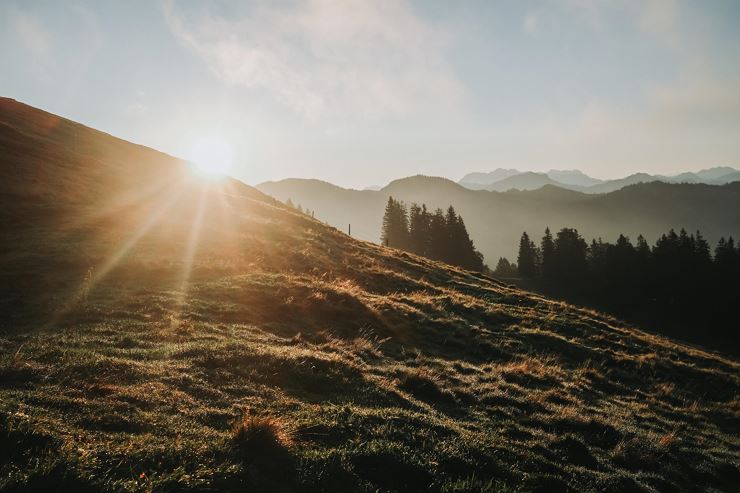 Zum Sonnenaufgang auf's Feuerköpfl - Hinterthiersee