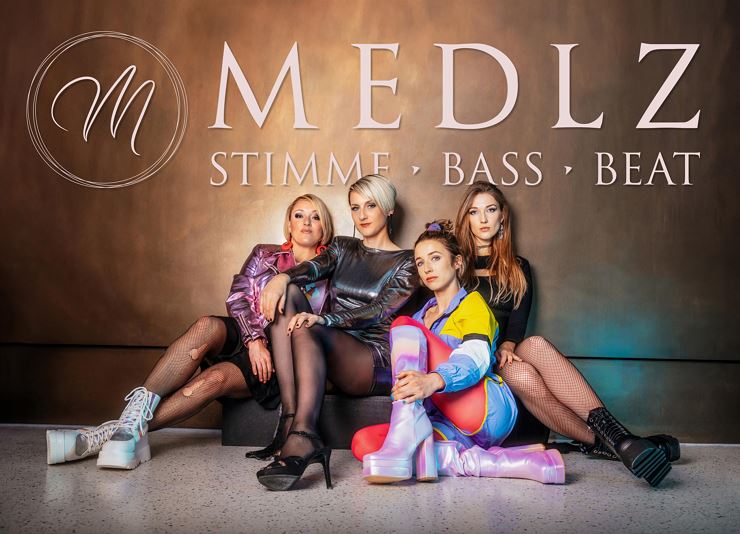 MEDLZ '90er' A Capella mit Power und Nostalgie, Stimme-Bass-Beat - Kufstein