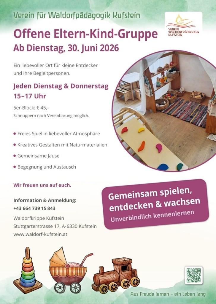 Offene Eltern-Kind-Gruppe - #Kufstein