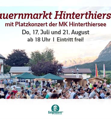 Bauernmarkt Hinterthiersee