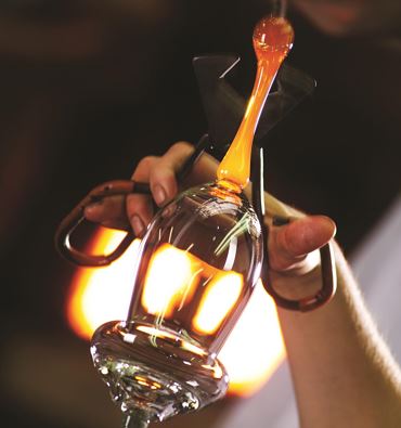 Öffentliche Führung in der Riedel Glas Manufaktur