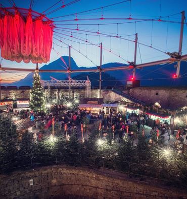 Weihnachtszauber auf der Festung