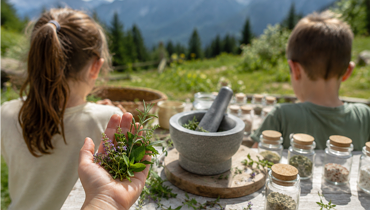 KINDERPROGRAMM - Christinas Kräuterabenteuer auf der Aschinger Alm