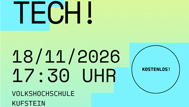 Make it Tech!-Frauen erobern die Technik - Kufstein