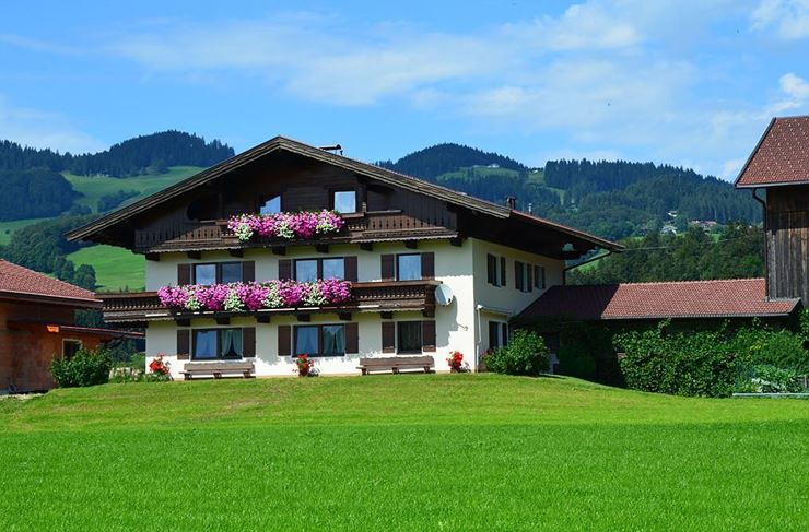 Bauernhof Grafenhof Ebbs - Hausansicht Sommer
