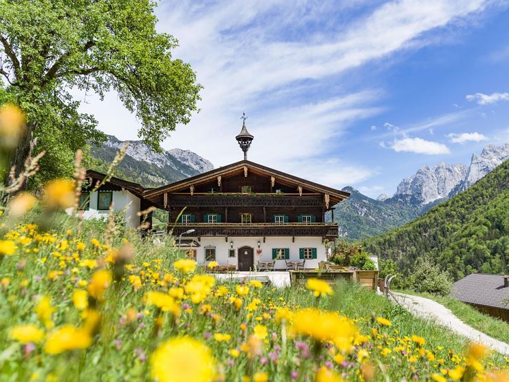 Bergkhof Kaisertal Sommer