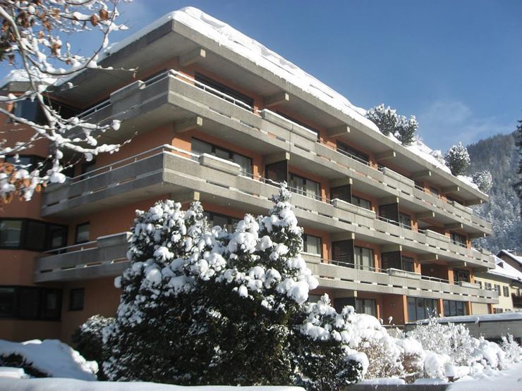 Aparthotel Andreas Hofer Kufstein - Haus im Winter