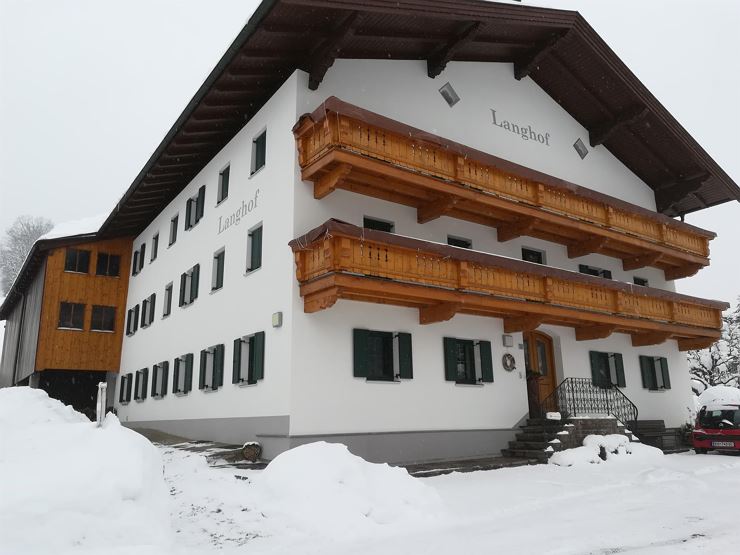 Bauernhof Langhof Thiersee - Winter