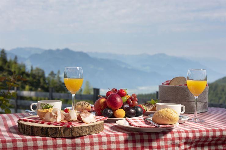 Buchacker Alm Frühstück