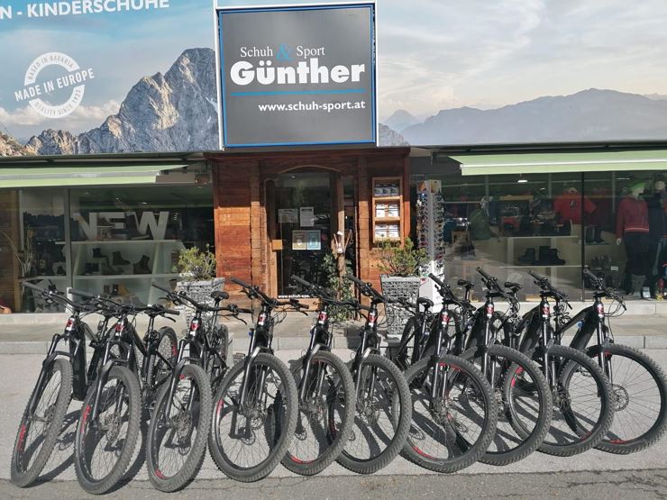 Schuh & Sport Profi Günther Ellmau E-Bike Verleih