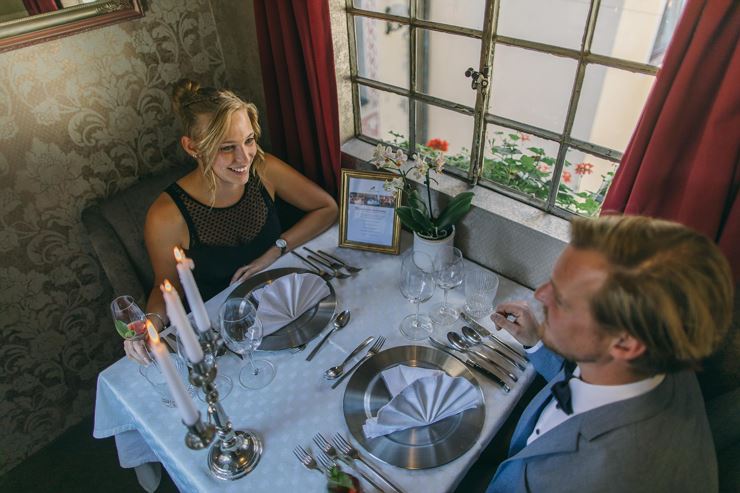 Dinner im Brückenrestaurant in Kufstein