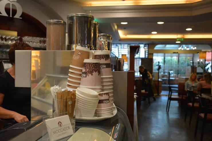 Cafe Moccador Kufstein Restaurant Ansicht