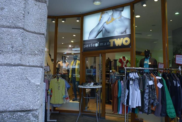 Perfectman Kufstein Außenansicht Geschäft