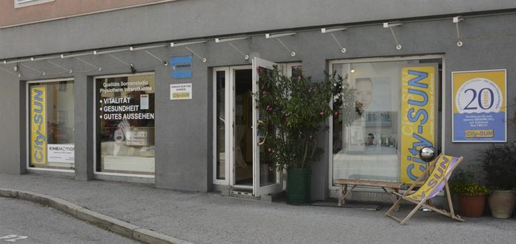 Sonnenstudio City Sun Kufstein Außenansicht
