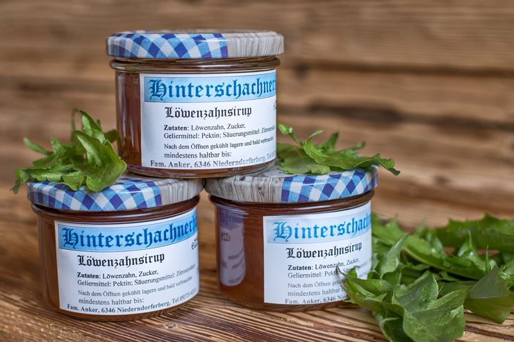 Hinterschachnerhof Löwenzahnsirup