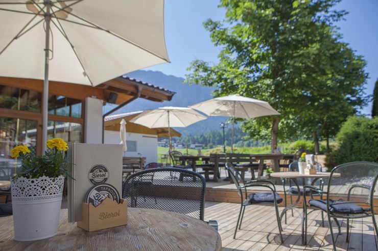 Bierol Taproom & Restaurant Schwoich Biergarten