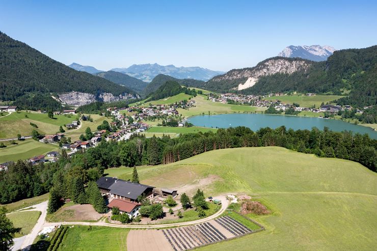 Luftanischt Lindhof Thiersee