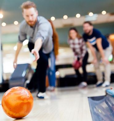 Bowling area Funarena Hallo du