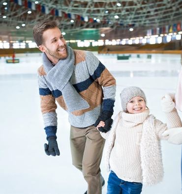 Patinage sur glace à la patinoire de la Kufstein Arena
