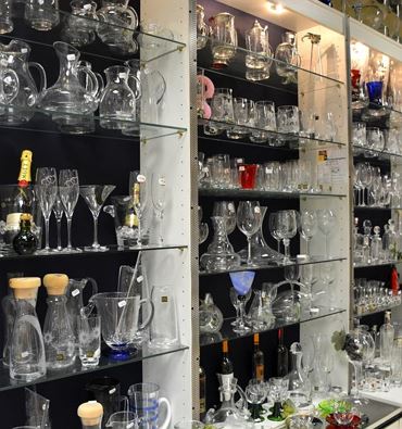 Glass engravings Peckl