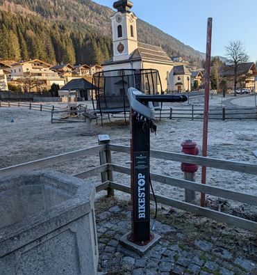 bike stop Landl