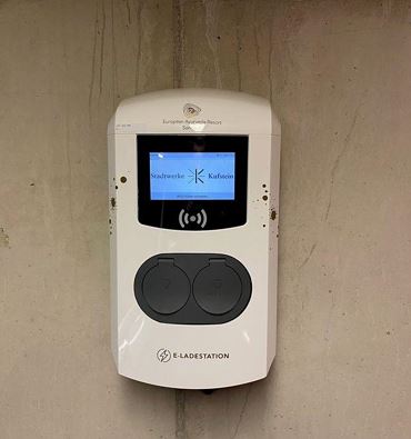 E-Ladestation Tiefgarage Ayurveda Hotel Sonnhof