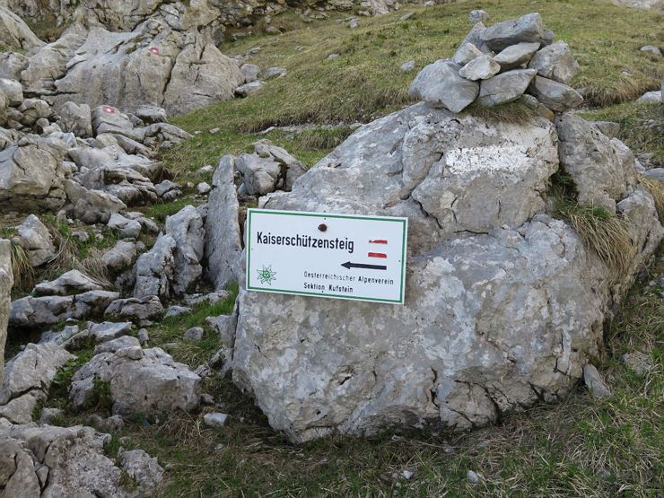 Kaiserschützensteig - 3 Summit Tour