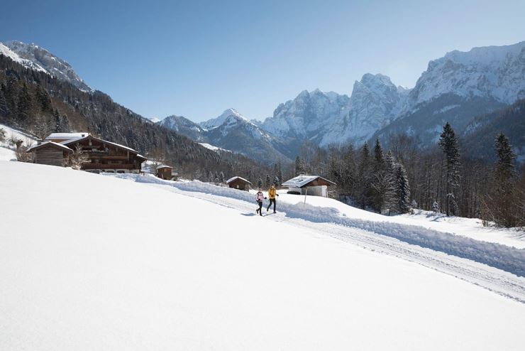 Sentiero escursionistico invernale di alta qualità - Kaisertal d'inverno