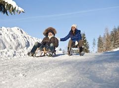 Toboggan run Windschnur