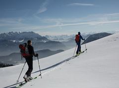 Ski touring area Ackern