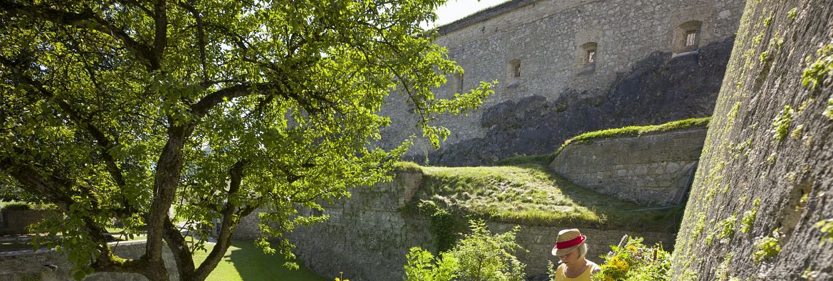 Kufstein Fortress plant and herb garden