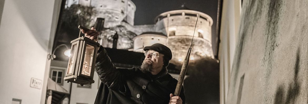 Historische Führung durch Kufstein am Abend