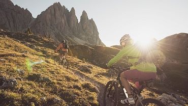 Bike and hike on the mountain and in the valley